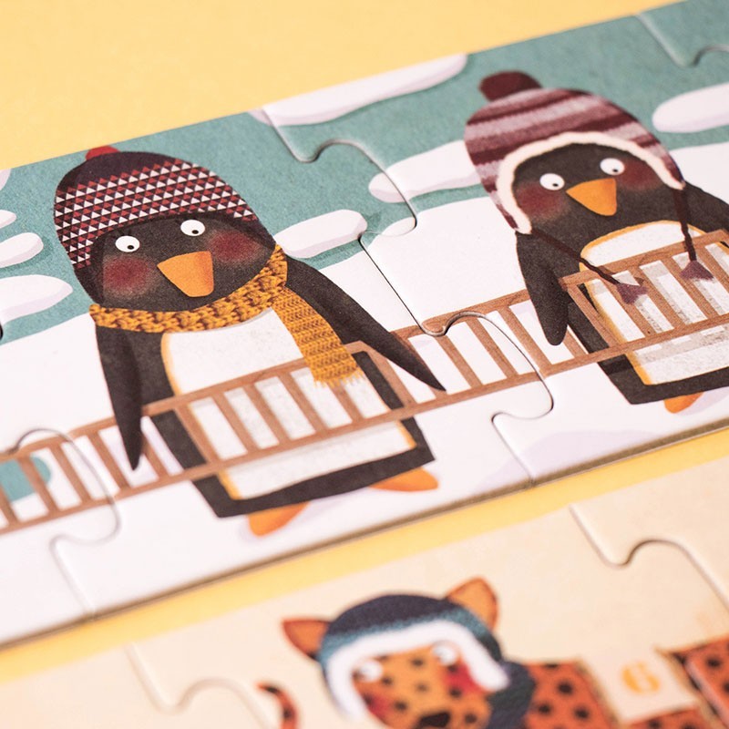 9 progresivos de animales salvajes